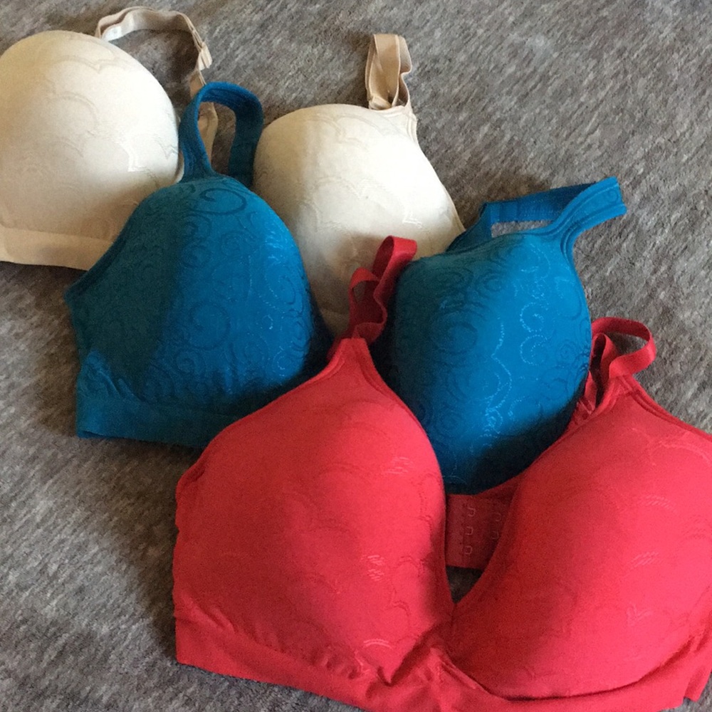 Bali soft cup bras - three in 38D